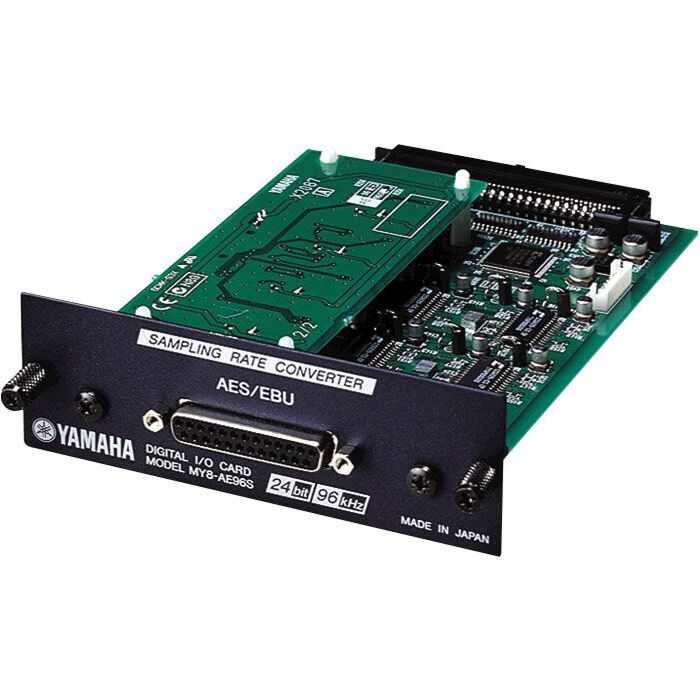 Yamaha MY8-AE96S Placa de Expansão Interface Digital de 8 canais I/O formato AES-EBU 24 bits/96kHz c/ conversor.-yamaha my8-ae96s placa de expansão ID-1258