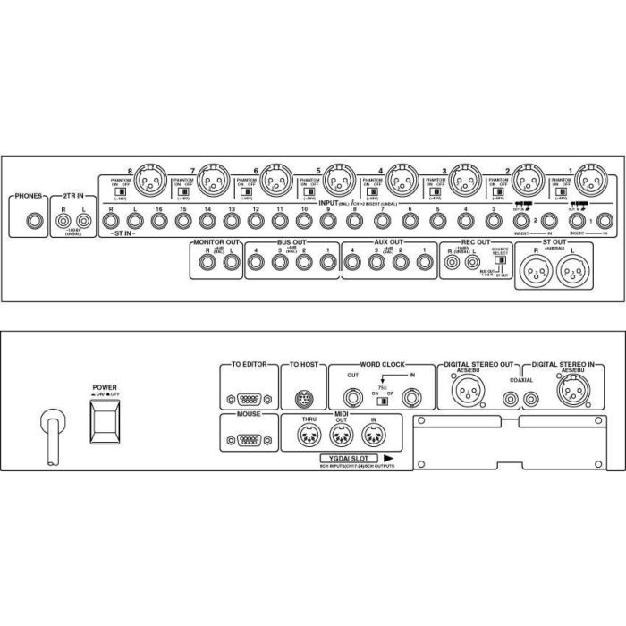 O mixer Yamaha O3D é uma mesa de som digital de alta qualidade, projetada para atender às necessidades de estúdios de gravação, produção musical e apresentações ao vivo. Com 24 canais de entrada, 8 saídas e uma ampla variedade de recursos de processamento