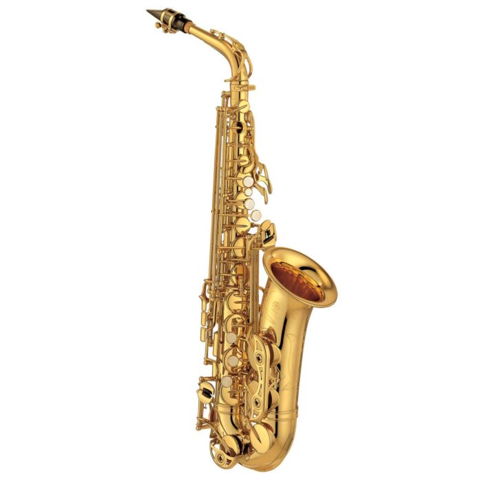 Sax alto (Eb) laqueado dourado Mecanismo de F frontal Recurso de F# agudo Apoio para mão direita ajustável Tudel G1 Campana gravada a mão Estojo de luxo e acessórios Mod. Profissional Cor: YAS 62 - dourado Cor: YAS 62S - prata **Produto sob encomenda -yam
