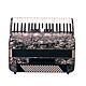 Acordeon Benson 120 baixos BAC120-7PBK preto, 9 registros 1