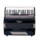Acordeao 80 baixos Benson BAC80-7SBK preto, 9 registros 1