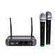 Microfone UHF com 2 canais e frequencia fixa LM-258U Lexsen 1