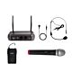 Microfones UHF 2 canais frequencia fixa LM-258U-KIT Lexsen 1