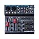 Mesa de Som 6 Canais Bluetooth Lexsen STUDIO MIX 6 - Compacta