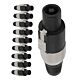 Conector Macho Para Cabos 4 Polos Spk Metal Storm 10 Unidades 1