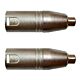Adaptadores Rca Fêmea P/xlr 3p Macho Niq. Wc 245 Ad 02 Unidades Wireconex 1