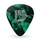 Palheta Celulóide Verde Perolada Média D Addario 1CGP4-10 1