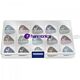 Kit de Palhetas Harmonics Com 200 Unidades 1