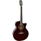 Violão Giannini GSF3 CEQ Eletroacústico Aço Translucent Dark Wine Dark Wine 1