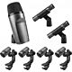 Kit Microfone Para Bateria Sennheiser E 600 Preto 1