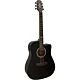 Violão Giannini GF1D CEQ Eletroacústico Aço Satin Black 1