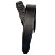 Correia Couro Almofadada Deluxe Preta D Addario 20PLC00-DX