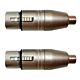Adaptador Rca Fêmea P/xlr 3p Fêmea Niq. Wc 244 Ad 02 Unidades Wireconex 1