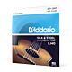 Encordoamento Violão Aço 11-47 D Addario Silk & Steel EJ40 1