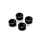 Bucha Trocolos Instrumentos Preta (4 Peças) Spirit JTG-BK 1