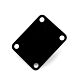 Chapa Para Trocolo Preta (Unidade) Spirit NP5164-BK 1