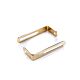 Suporte Escudo Dourado Les Paul (2 Unidades) Spirit JES1-GD 1