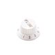 Knob Plástico Instrumentos Volume (3 Peças) Spirit PSV-V-WH 1