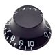 Knob Plástico Instrumentos (4 Unidades) Spirit KLS-BK 1