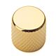 Knob Metal Instrumentos Dourado (3 Unidades) Spirit KTL-GD 1