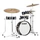 Bateria Shell Pack (4 Tambores) Preta Hairline Black Tama Club-Jam Pancake LJK48P-HBK 1