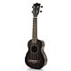 Ukulele Moani MAUNA Soprano 21'' Ebony C/ Bag UKEB-21EQ 1