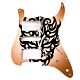 Escudo Guitarra Am Strat HSH Máscara Tribal Spirit 120-MT 1