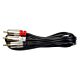 Cabo P2 Stereo 02 Rca Metal 10m Storm 1