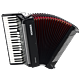 acordeon hohner bravo iii 120 - 41 teclas com 3 vozes e 7 registros
