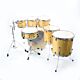 Bateria Yamaha Stage Custom 22 NW com Toms, Surdos e Caixa de Madeira