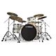 Bateria Yamaha Stage Custom 22" Classic White - 100% Birch