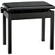 Yamaha BNC31BK Banqueta para Piano Digital com Assento Ajustável