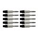 Conector P10 Stereo Macho Wc 1123 Wireconex 10 Unidades 1