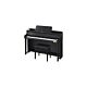 Casio gp-300 bk piano digital celviano c.bechstein Piano Digital Híbrido, desenvolvido em colaboração com C. BECHSTEIN com 88 teclas de madeira (Tecnologia Natural Grand Hammer Action), Sistema Grand Acoustic, Sistema Grand Pedal, Posição de tampo ajustáv