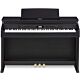 Casio ap-650 bk celviano piano Piano digital com 88 teclas sensitivas (Scaled Hammer Action II de 3 niveis de sensibilidade), 256 notas de polifonia, 250 timbres (tecnologia AiR), gravador de 2 pistas (1 canção), stereo piano tones, layer (somar duas voze