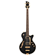 Duesenberg Starplayer Bass Black Velvet Matt Gold - Vista Frontal