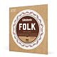 Encordoamento Para Violão Bolinha D Addario Folk Nylon EJ32