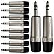 Conector P2 Stereo 3,5mm Plt Wc 1323 Trs Wireconex 10 Unidades 1