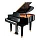 fritz dobbert cs-150 piano de cauda - Preto Polido