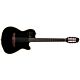 Godin acs-sa slim cedar bk violão Violão de nylon com 25 trastes e midi-godin acs-sa slim cedar bk violão ID-1541