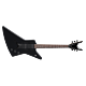 guitarra dean guitars zx explorer black - usado