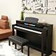 Piano Digital Bulara Hailun H305 Preto | Teclado VPAS-IV 3 Sensores e Afinação Vocal IA