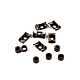 Baixa Cordas Guitarra Preto (6 Unidades) Spirit SSG-S-BK