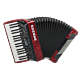 hohner amica iii 72 red acordeon