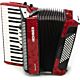 hohner bravo iii 72 red acordeon