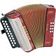 hohner erica 1600/2 gc red acordeon