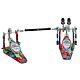 Pedal Duplo Edição Limitada 50 Anos Psychedelic Rainbow Tama Iron Cobra 900 Rolling Glide 50th Anniversary HP900RWMPR