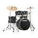 Bateria Completa (5 tambores) Bumbo 20 (Preto Opaco BOB) Tama Imperialstar IP50H6W-BOB