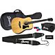 Kit Ibanez V-50 NJPNT para iniciantes com violão, bag, afinador e palheta.