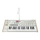 Korg microkorg mk-1s Teclado sintetizador vocoder de 37 teclasSintetizador/vocoder de modelagem analógica: finalmente a modelagem analógica de última geração e um incrível vocoder multi-banda estão disponíveis num instrumento compacto e portátil.-korg mic